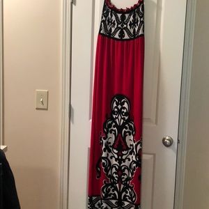 Strapless Maxi Dress
